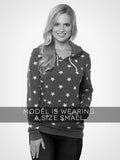 Star Fleece Pullover Hoodie