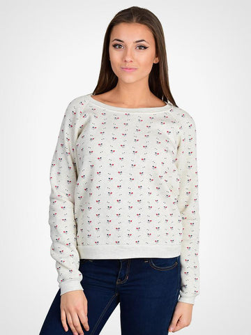 Printed Dash Sweatshirt
