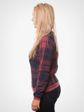 Plaid Dash Sweatshirt