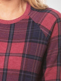 Plaid Dash Sweatshirt