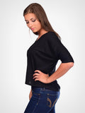 Josephine Flowy V-Neck Tee