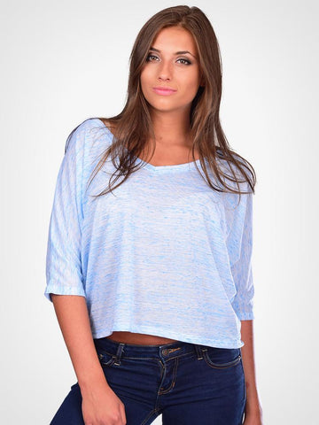 Josephine Flowy V-Neck Tee