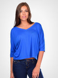 Josephine Flowy V-Neck Tee