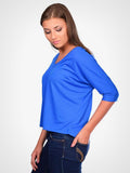 Josephine Flowy V-Neck Tee