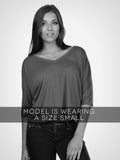 Josephine Flowy V-Neck Tee