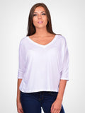 Josephine Flowy V-Neck Tee