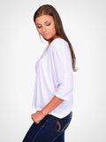 Josephine Flowy V-Neck Tee