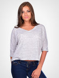 Josephine Flowy V-Neck Tee