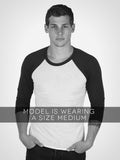 3/4 Sleeve Baseball Tee