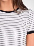Boardwalk Crop Ringer Tee