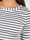 Corsbie Stripe Ponte Top