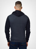 Color Block Zip Hoodie