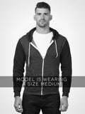 Color Block Zip Hoodie
