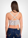 Pastel Stripe Crop Top
