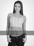 Pastel Stripe Crop Top