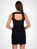 Hazeline Stripey Lace Dress