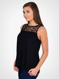 Rai Scallop Lace Top