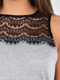 Rai Scallop Lace Top