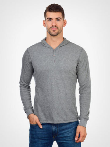 Mayfire Thermal Henley Hoodie