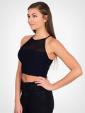 Mesh Crop Top