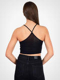 Mesh Crop Top