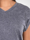 Burnout Rolled Sleeve Tee
