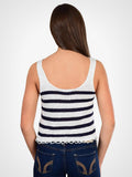 Stripe Sweater Tank