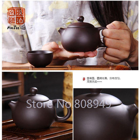 Yi Xing Purple Clay Teapot Zi sha hu hand-made tea pot Chinese Tea Sets