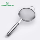 Stainless steel Fine Mesh Tea Strainer, Sizes are 4", 4.7", and 5.5"