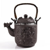 760ML Chinese Purple Clay Dragon Tea Pot Kettle Zisha Kung Fu Teapot Genuine Large Capacity Hot Sale 16