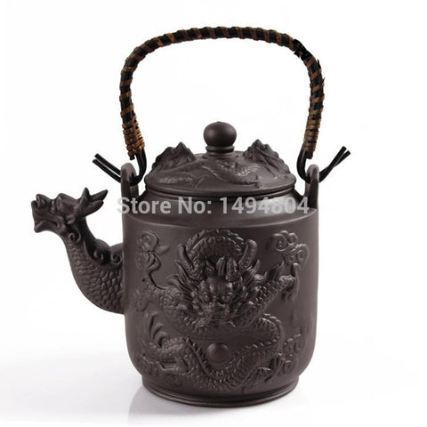 760ML Chinese Purple Clay Dragon Tea Pot Kettle Zisha Kung Fu Teapot Genuine Large Capacity Hot Sale 16