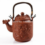 760ML Chinese Purple Clay Dragon Tea Pot Kettle Zisha Kung Fu Teapot Genuine Large Capacity Hot Sale 16