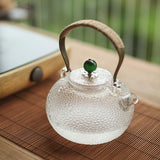 700ml Cute Clear Heat Resistant Glass Teapot High Quality Transparen TEA POT with Tea infuser