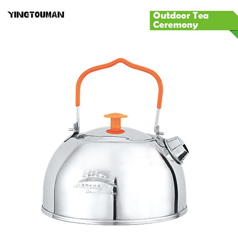 BRS-TS06/BRS-TS07 Stainless Steel Tea Pot Camping Kettle Outdoor Water Kettle New Arrival Camping pot Kettle Outdoor Cookware