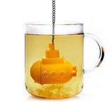 Fashion Tea Infuser Stainless Steel Silicone Tea Pot Infuser Sphere Mesh Tea Strainer Handle Tea Ball
