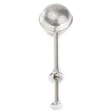 Fashion Tea Infuser Stainless Steel Silicone Tea Pot Infuser Sphere Mesh Tea Strainer Handle Tea Ball