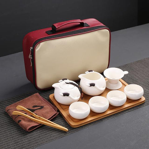 Tea set Include Pot and Cup, High quality elegant gaiwan,Beautiful and easy teapot kettle free shipping