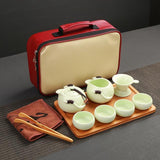 Tea set Include Pot and Cup, High quality elegant gaiwan,Beautiful and easy teapot kettle free shipping