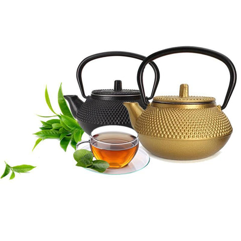 300ml Japanese Style Cast Iron Kettle Teapot Comes + Strainer Tea Pot