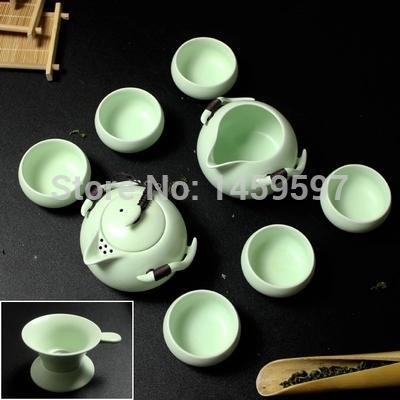 Top ceramics tea set 10-piece tea set crafts handmade teapot best kungfu tea pot yixing teapot