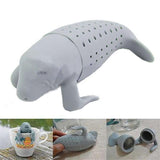 New Fashion Tea Infuser Stainless Steel Silicone Tea Pot Infuser Sphere Mesh Tea Strainer Handle Ball For Tea Bag Strainer
