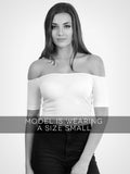 Off-Shoulder Crop Top