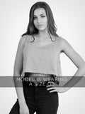 Loose Crop Tank