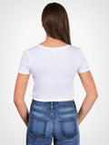 Sidney Crop Tee